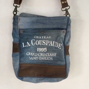 Myra Denim Blue Chateau La Couspaude Crossbody Bag